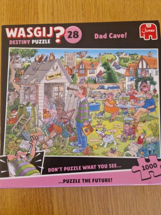 Puzzle Wasgij 28 Dad Cave 1000 piezas