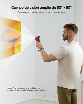 HIKMICRO E02 cámara térmica portátil puntero