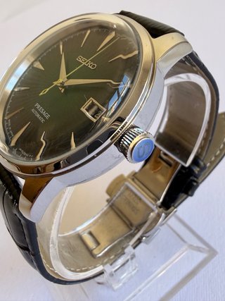 Seiko Presage cocktail mod Automático Verde Nuevo
