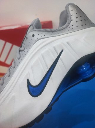 Nike Shox Silver/White Scarpe Uomo