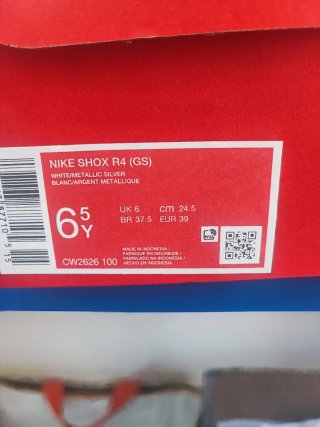 Nike Shox Silver/White Scarpe Uomo