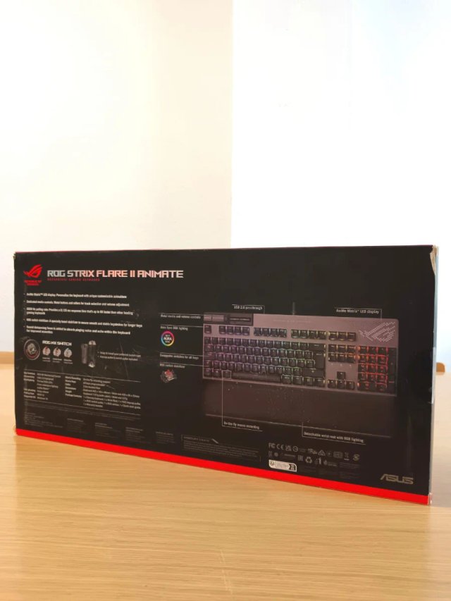 Teclado ASUS ROG STRIX Flare II Animate