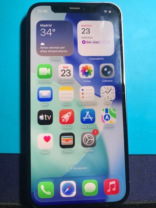 Pantalla Diagnóstico iPhone 12