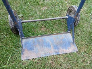 Carrello trasporto merci blu