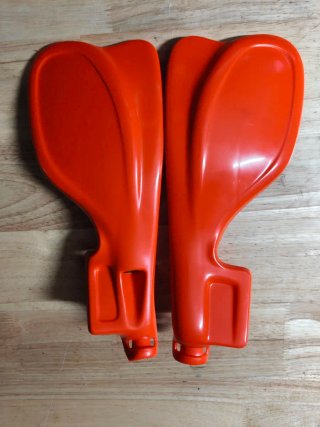 Paramanos Enduro UFO Naranja