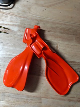 Paramanos Enduro UFO Naranja