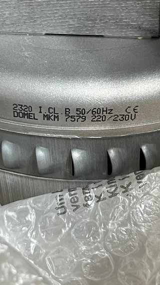 Motor Domel 230V 1000W BP S2