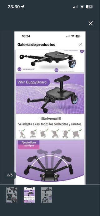 Patin para carro universal