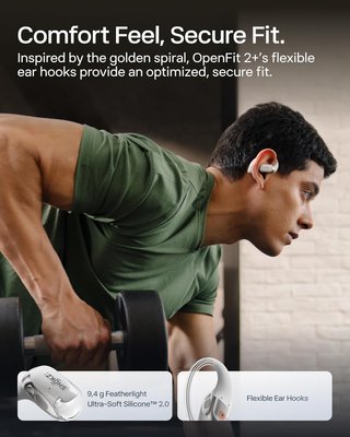 SHOKZ OpenFit 2+ auriculares bluetooth resistentes