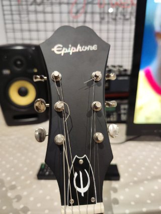 Epiphone Casino Olive Guitarra Electroacústica