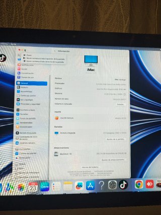 iMac 21.5 8GB RAM 256GB ROM macOS 13.7.8