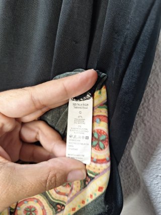 Vestido Christian Lay Estampado Étnico Talla XXL