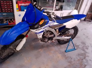 Yamaha YZ250F 2017 Motocross Azul/Blanco