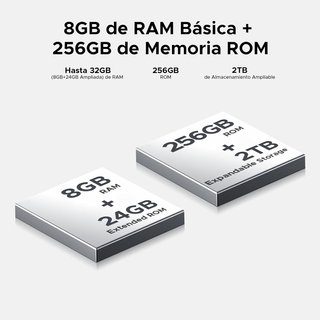 - Smartphone Android 15 batería grande oro