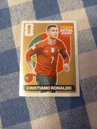 Cromo Cristiano Ronaldo Panini Extra Sticker