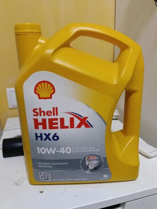 Aceite Shell Helix HX6 10W-40 5L