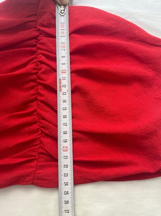 Top halter Pull&Bear rojo talla M