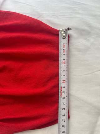 Top halter Pull&Bear rojo talla M