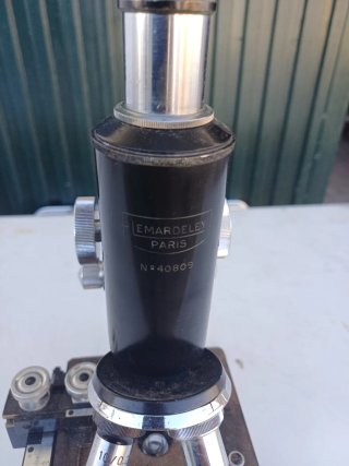 Microscopio antiguo MARDELEY