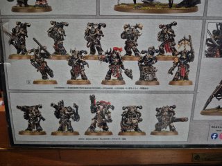 Battleforce Marines del Caos Hellforged Warband