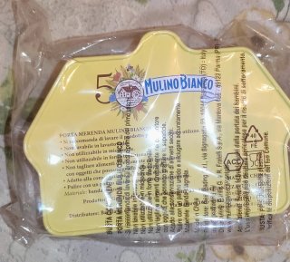 Portamerenda Mulino Bianco Casa con Ruota
