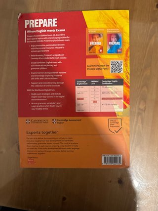 Prepare Level 4 Workbook with Digital Pack (Cam...