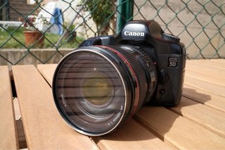 Canon EOS 5D Cámara Negra