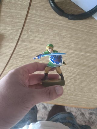 Amiibo Link Ocarina of Time Nintendo con caja