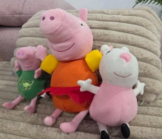 Lote 3 peluches Peppa Pig