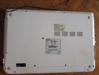 Ordenador Toshiba Blanco para piezas