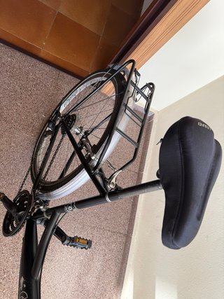 Bicicleta de Ciudad Negra Talla L