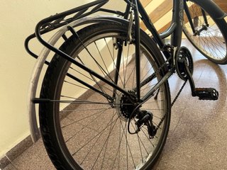 Bicicleta de Ciudad Negra Talla L