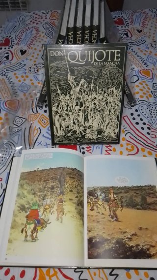 Enciclopedia, Don Quijote de la Mancha en comic.