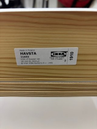 Estantería IKEA HAVSTA Blanca