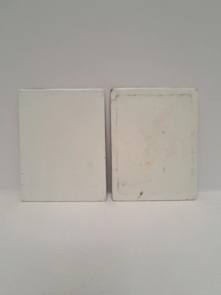 Placas porcelana pintada S.XIX