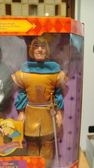 Disney Hunchback of Notre Dame Esmeralda & Phoebus