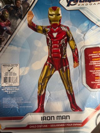 Disfraz Iron Man 5-7 años