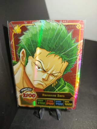 One Piece TCG Pack Luffy Sanji Zoro Holografico