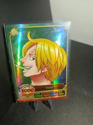 One Piece TCG Pack Luffy Sanji Zoro Holografico