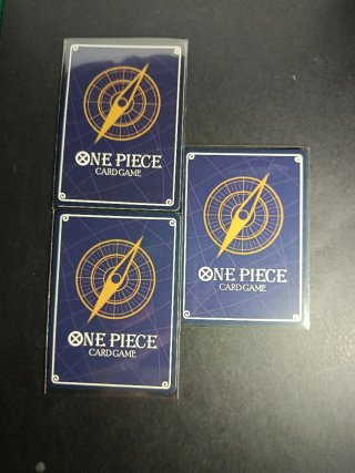 One Piece TCG Pack Luffy Sanji Zoro Holografico
