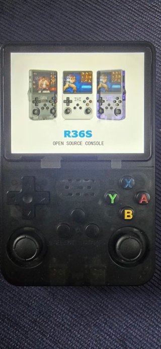 Consola Retro R36S Combo. 3 consolas. 64Gb. Negro