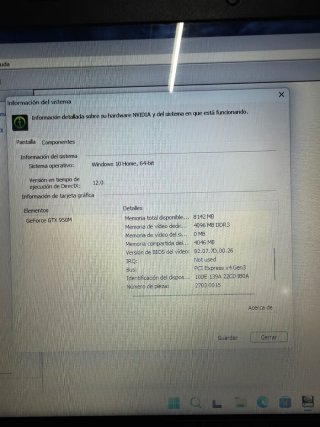 Erazer Gaming Netbook i5 1TB SSD 8GB RAM Nvidia 4G