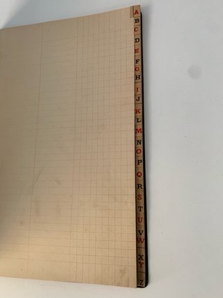 Rubrica vintage primi del '900