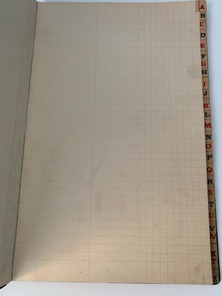 Rubrica vintage primi del '900