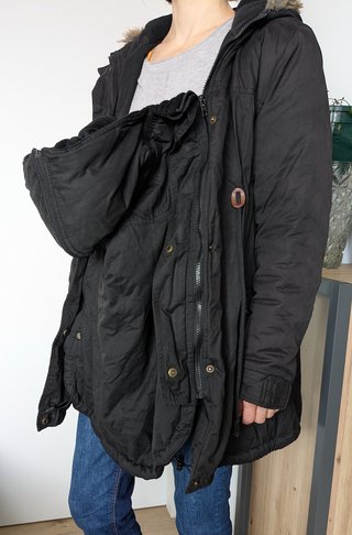 Abrigo premamá invierno (talla M) evolutivo