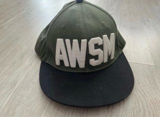 Gorra AWSM verde y negra