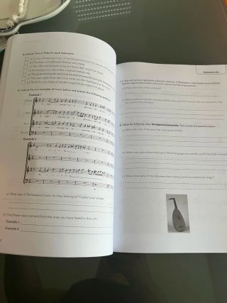 Workbook Music B Secondary - CLIL. NOVA