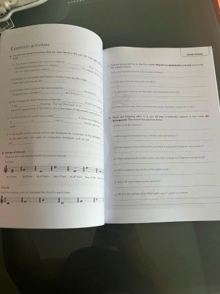 Workbook Music B Secondary - CLIL. NOVA