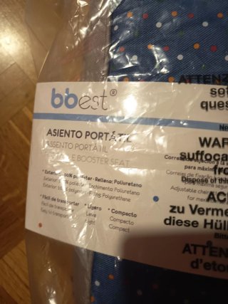 Asiento Portátil Bebé Bbest