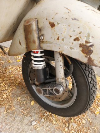 Horquilla freno disco Vespa